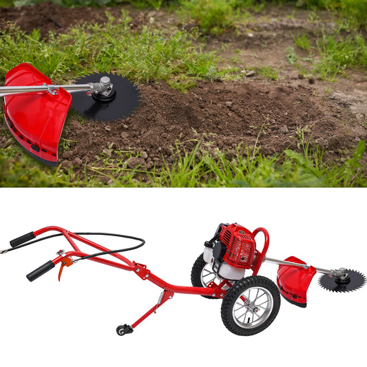 Two Stroke 49cc Gas Grass Trimmer And Brush Cutter Pro