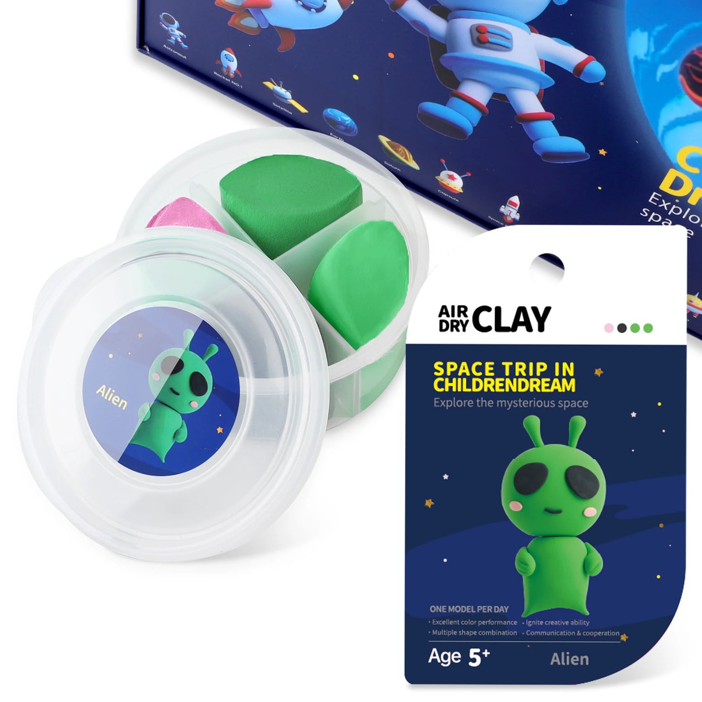 Hign-concerned Air Dry Clay Kit For Creative Kids Play