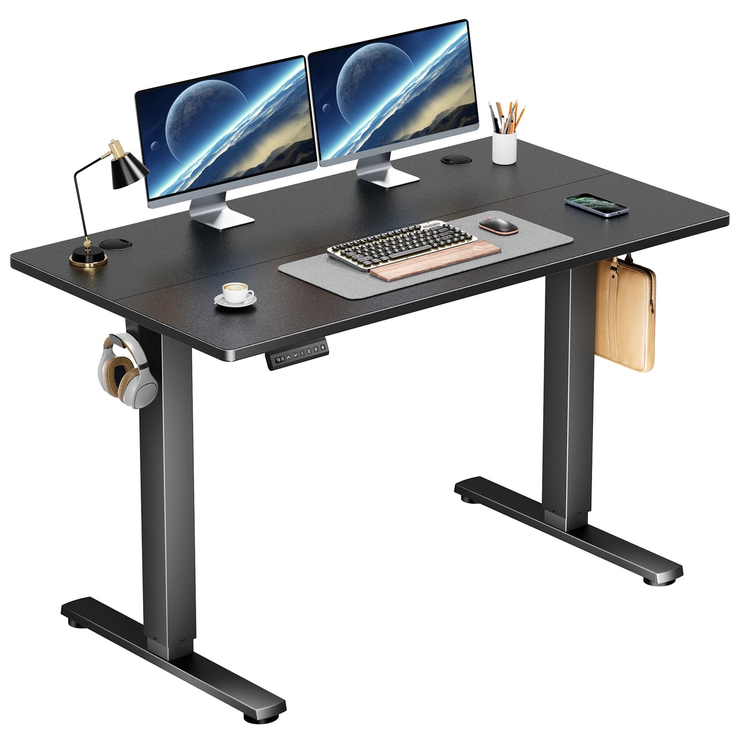 JHK Electric Height Adjustable Standing Desk For Computer