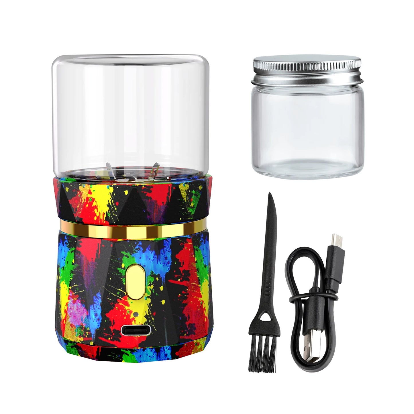 LTQ Vapor Electric Herb Grinder Portable USB Rechargeable