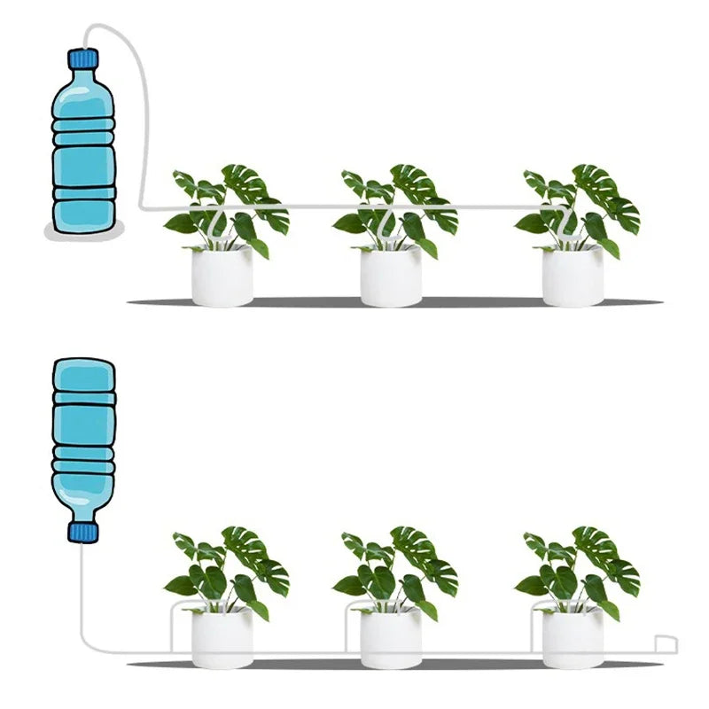 Garden Drip Irrigation Kit With Regulating Valve For Plants