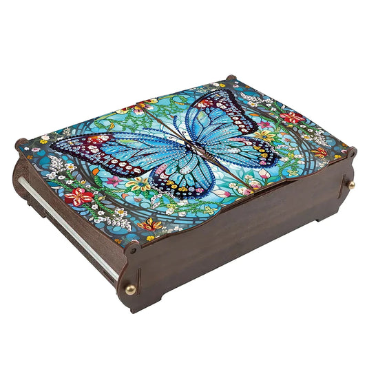 Form Wooden Rhinestones Storage Box Diamond Painting Kit