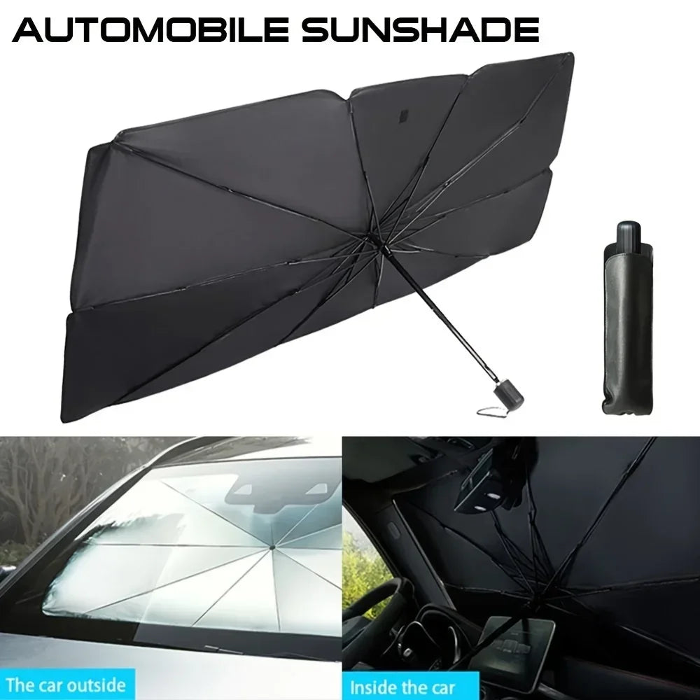 Portable Foldable Car Windshield Sunshade Sun Protection