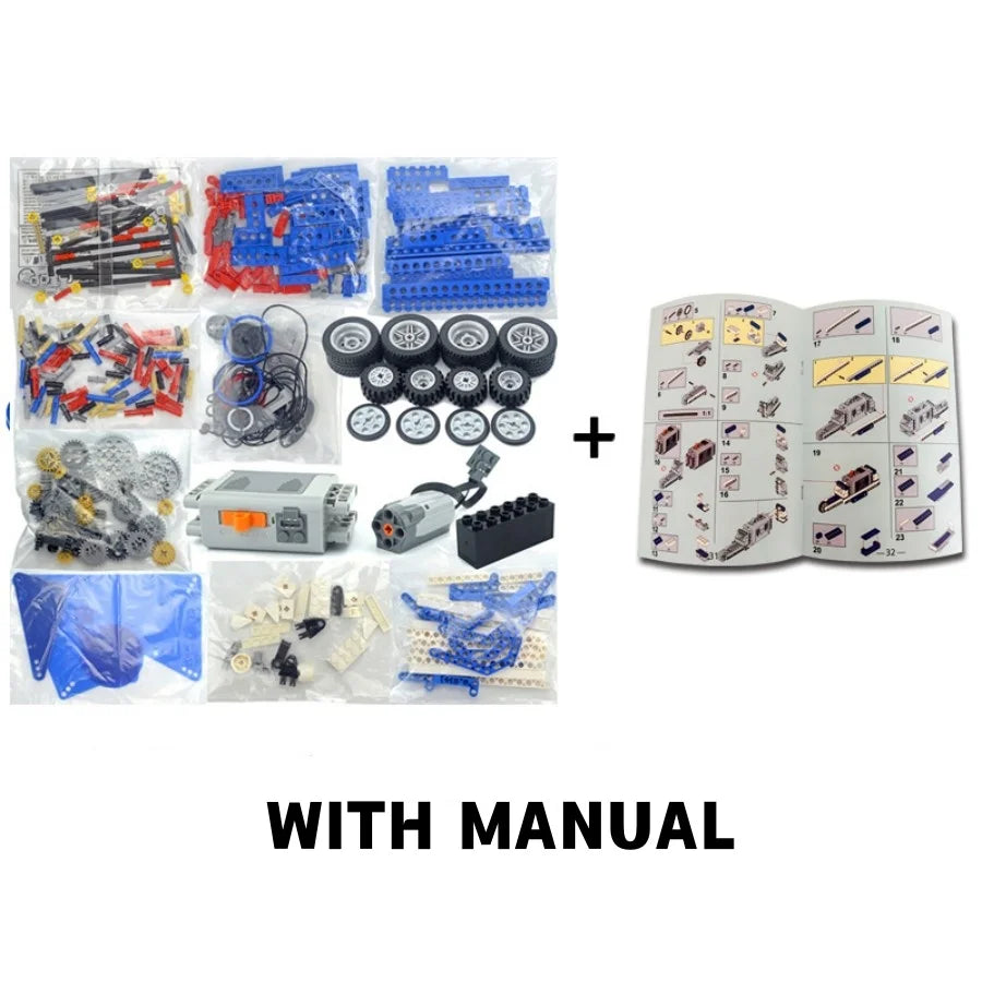 Tech Programming Educational Building Blocks Power Function