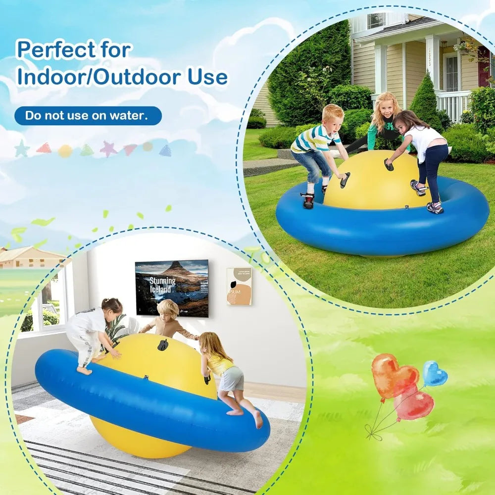Giant Inflatable Dome Rocker Bouncer for Kids Indoor Use
