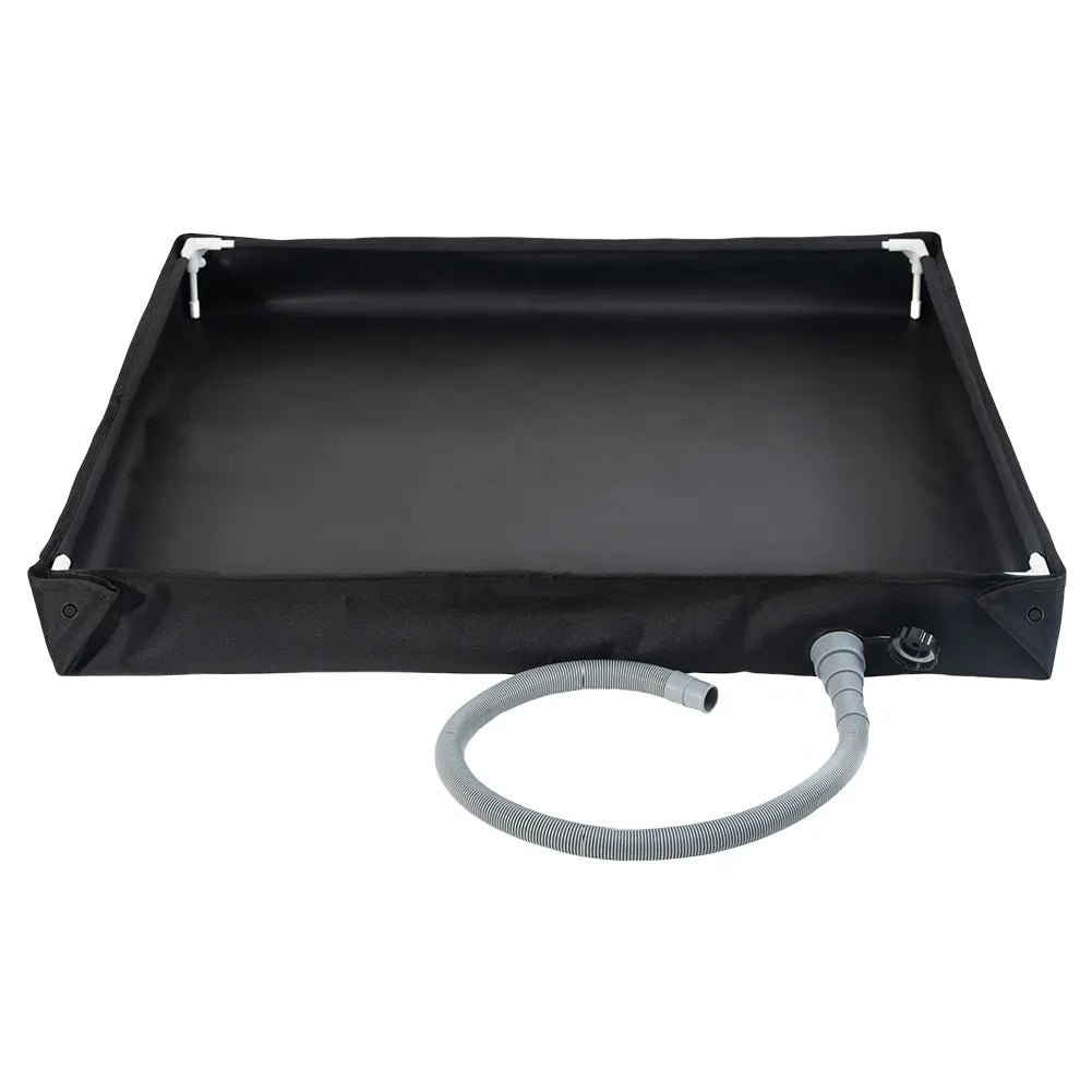 Shunmaii Portable Shower Pan With Drain Hose For Camping RV