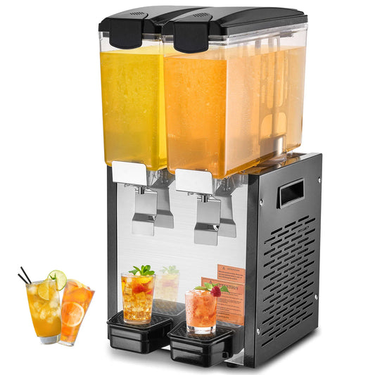 SucceBuy Commercial Beverage Dispenser Stainless Steel