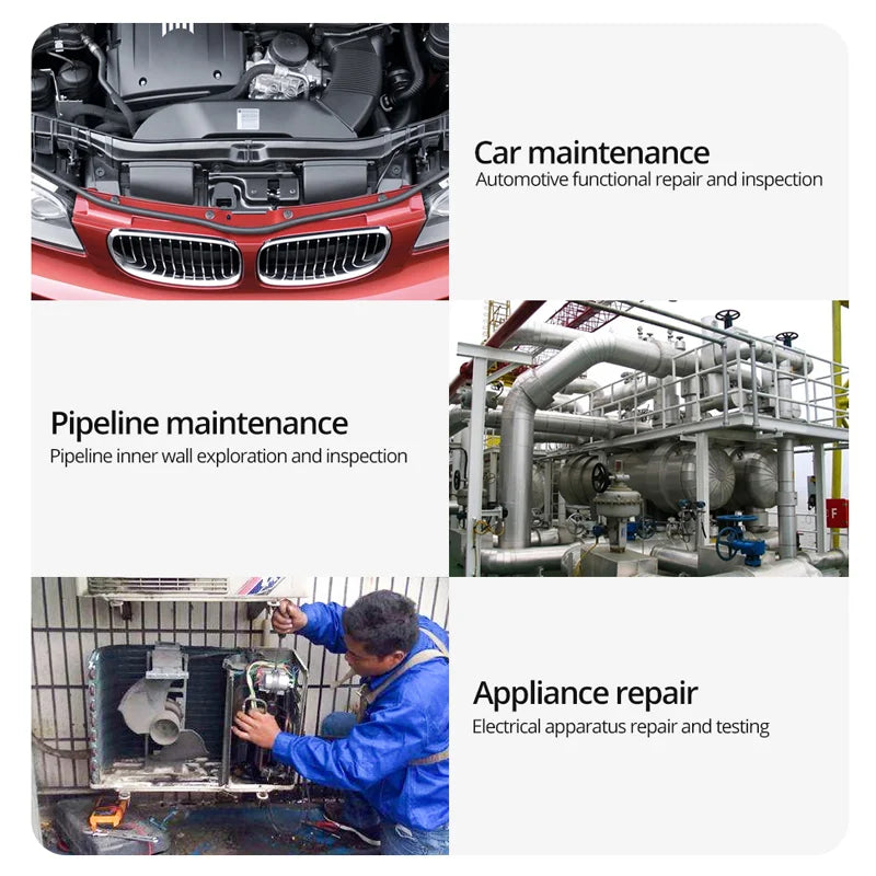 GUANMOU Borescope IP67 1080P Waterproof Sewer Inspection