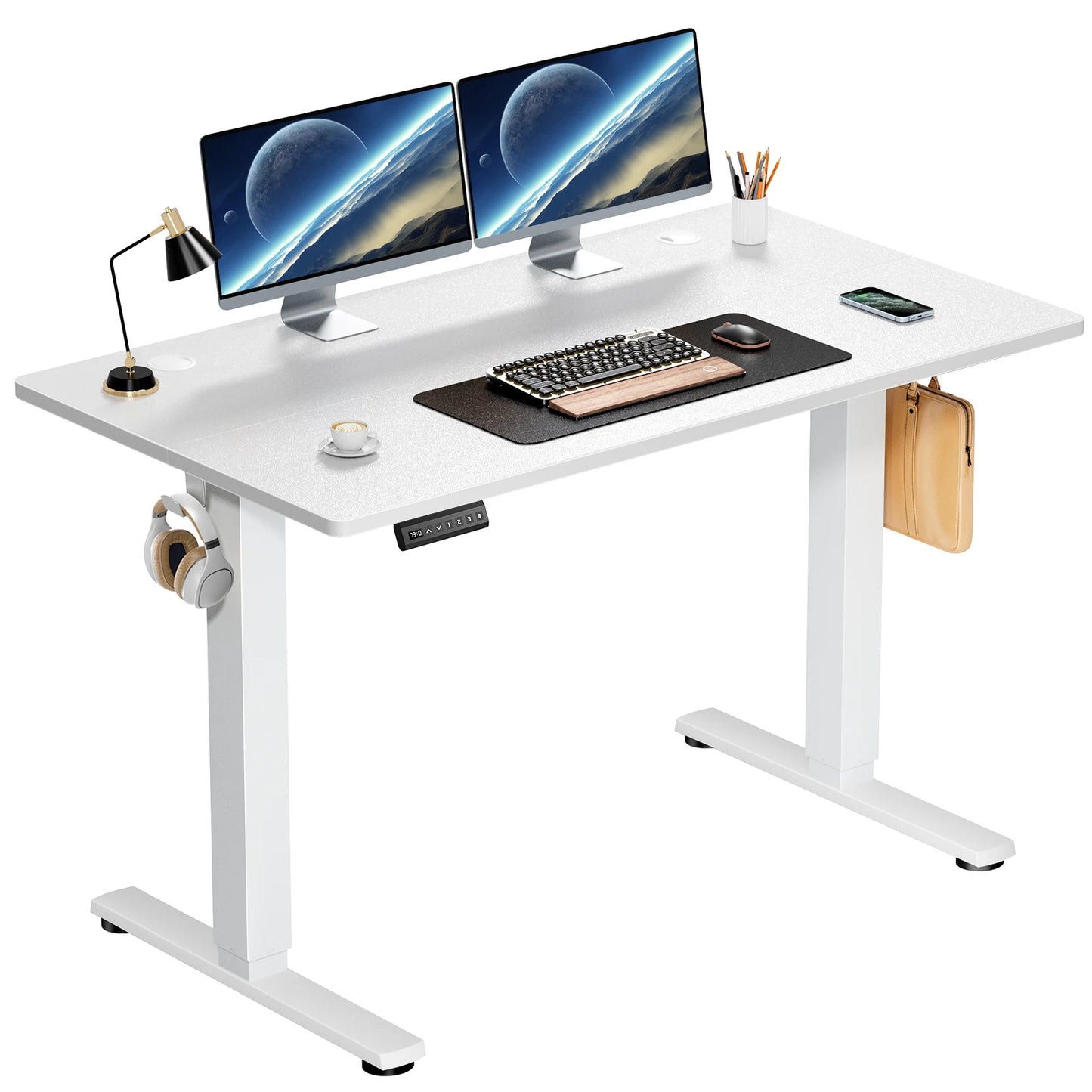 JHK Electric Height Adjustable Standing Desk For Computer