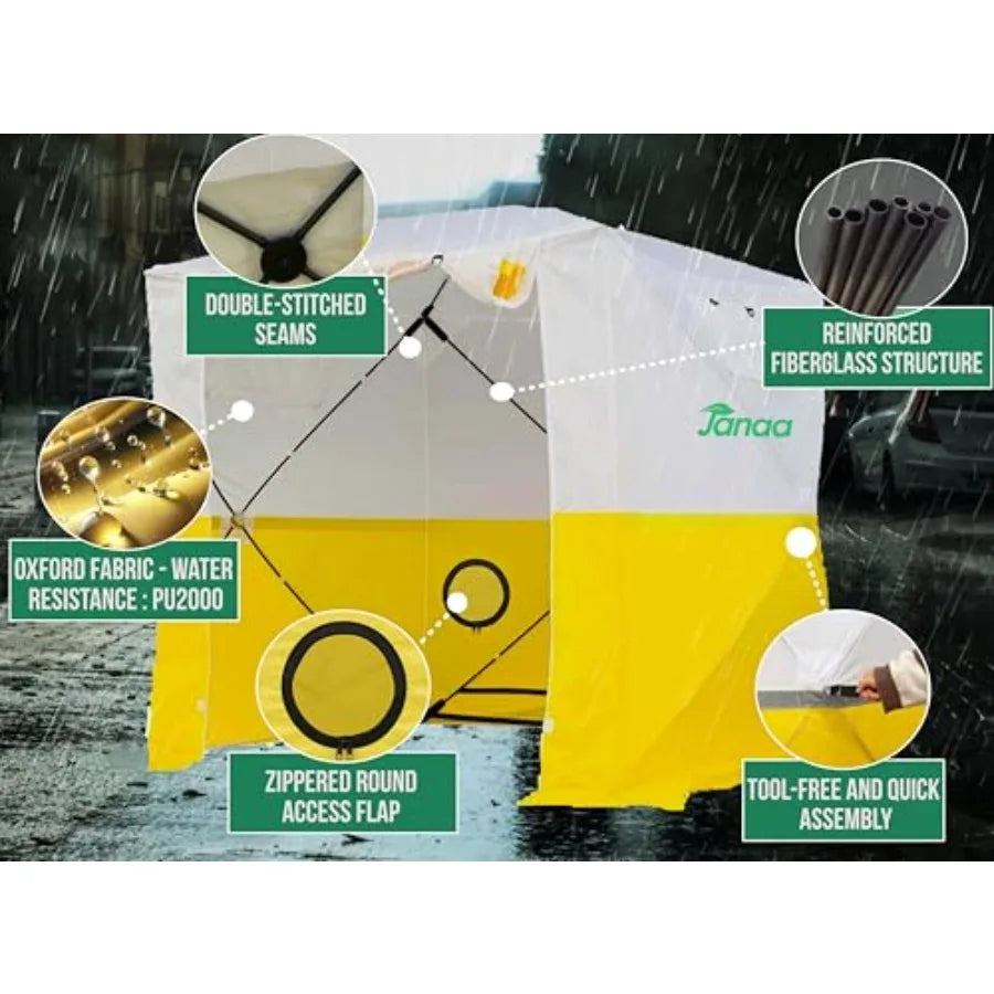 JAX3 Professional Work Tent Pop Up Quick Setup UV50 Waterproof