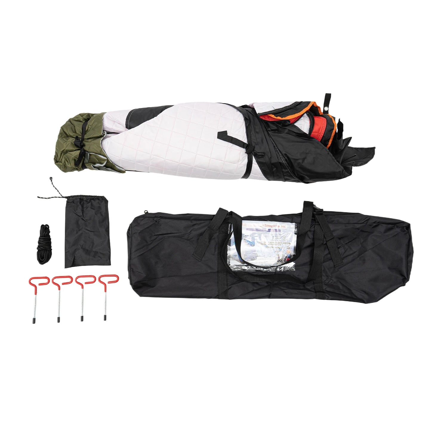 Hign-concerned Ice Fishing Tent Insulated Portable Shelter