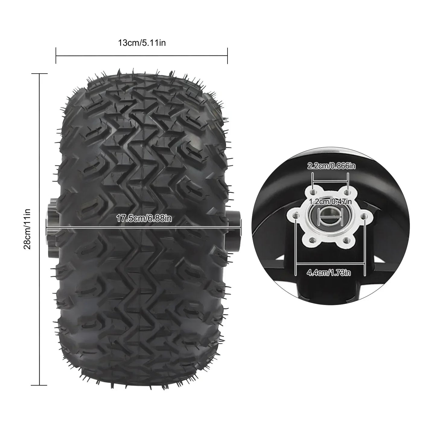 350W Electric Motor Conversion Kit for Scooters and Carts