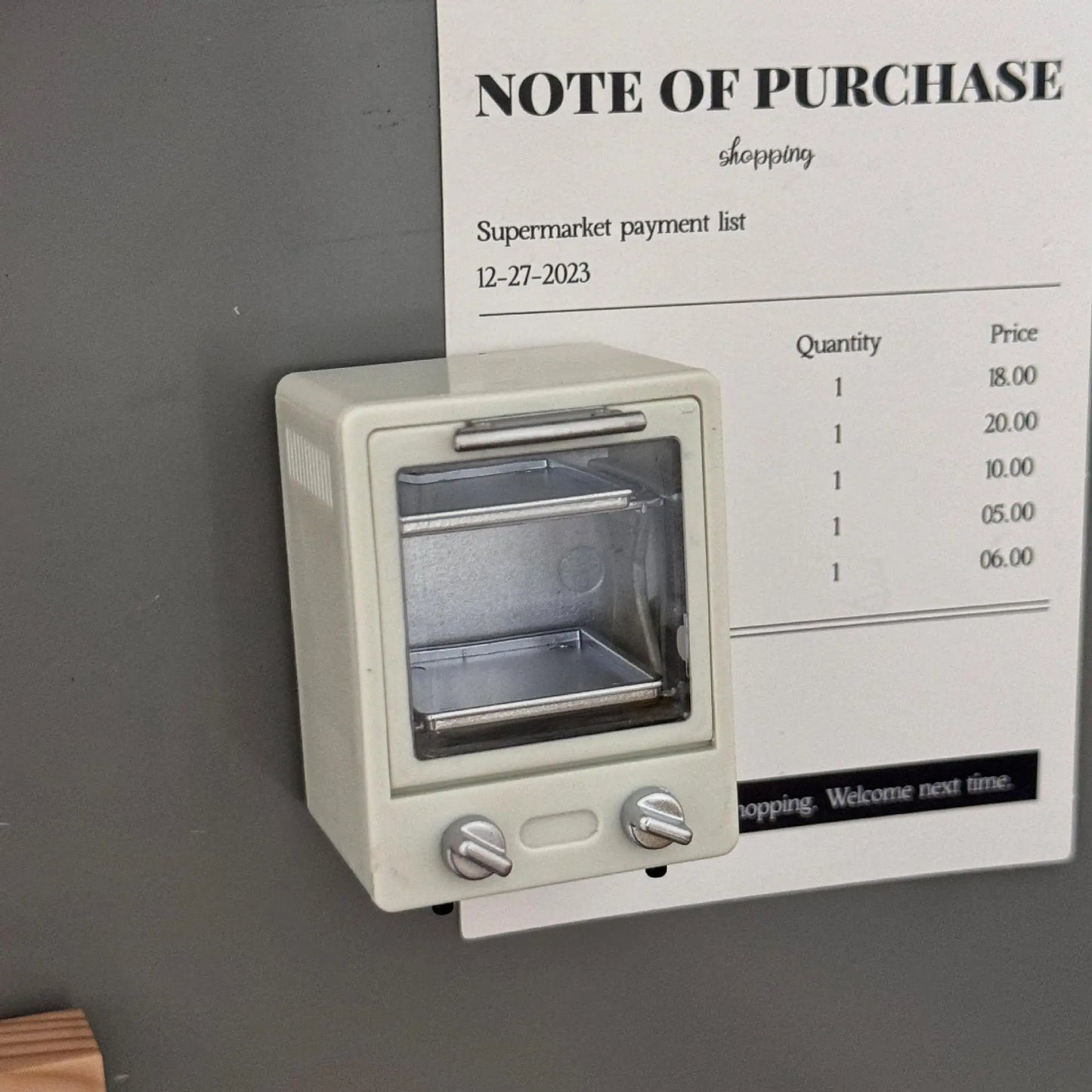 3D Fridge Magnets Simulation Mini Appliance Refrigerator Decor