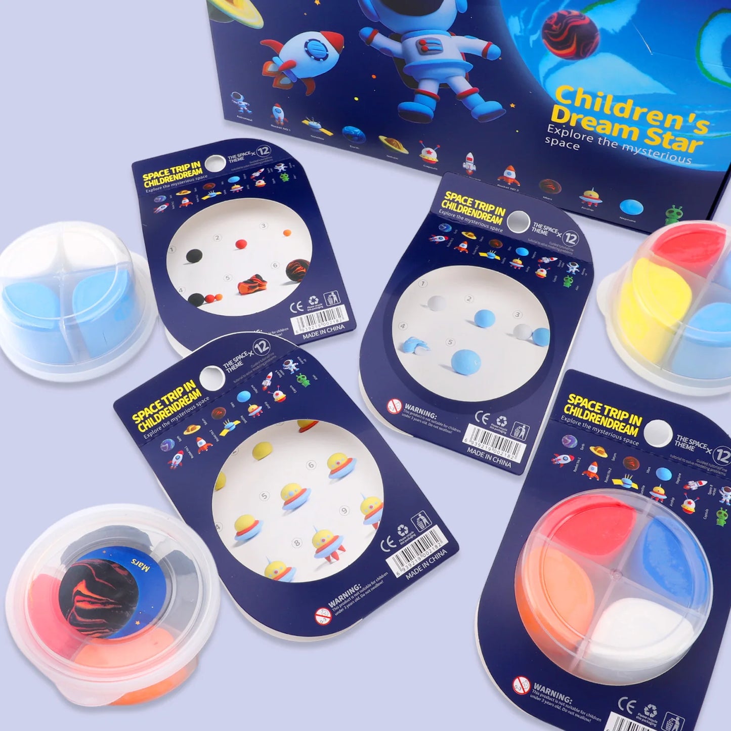 Hign-concerned Air Dry Clay Kit For Creative Kids Play