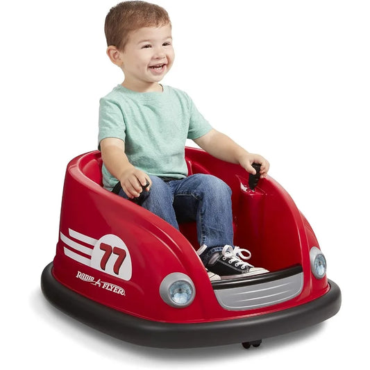 6V Battery Powered Bumper Car Ride On Remote For Kids
