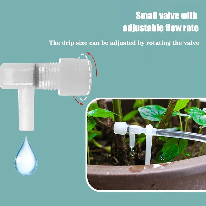 Garden Drip Irrigation Kit With Regulating Valve For Plants
