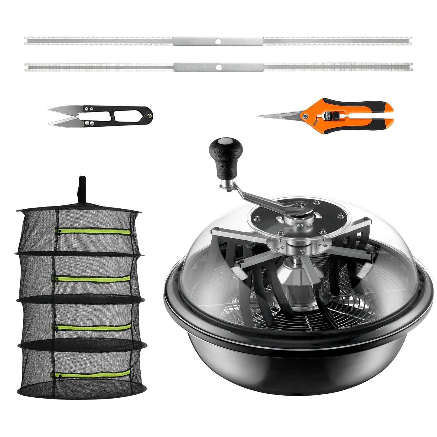 SucceBuy Leaf Bowl Trimmer Manual Bud Cutter Blades Pro