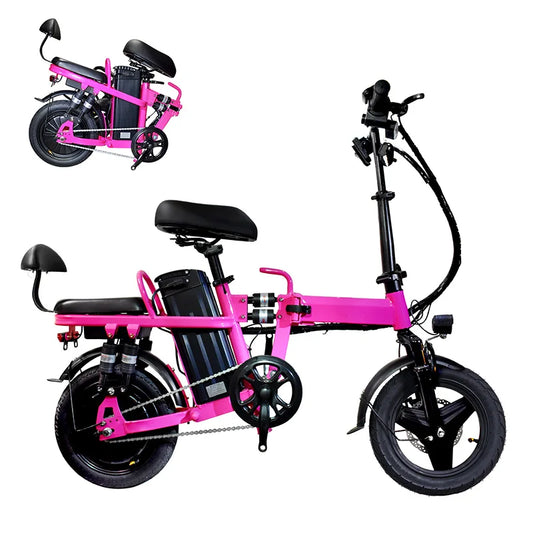 Foldable Portable Electric Bike 48V 500W For Adults