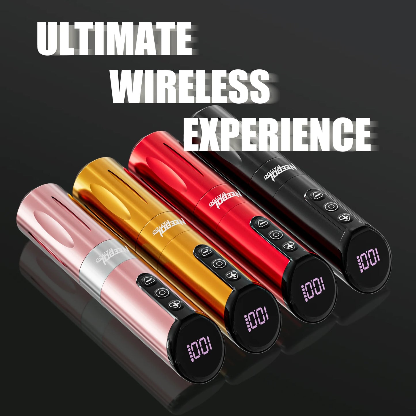 Neebol Unibody Wireless Tattoo Pen Kit With Needles