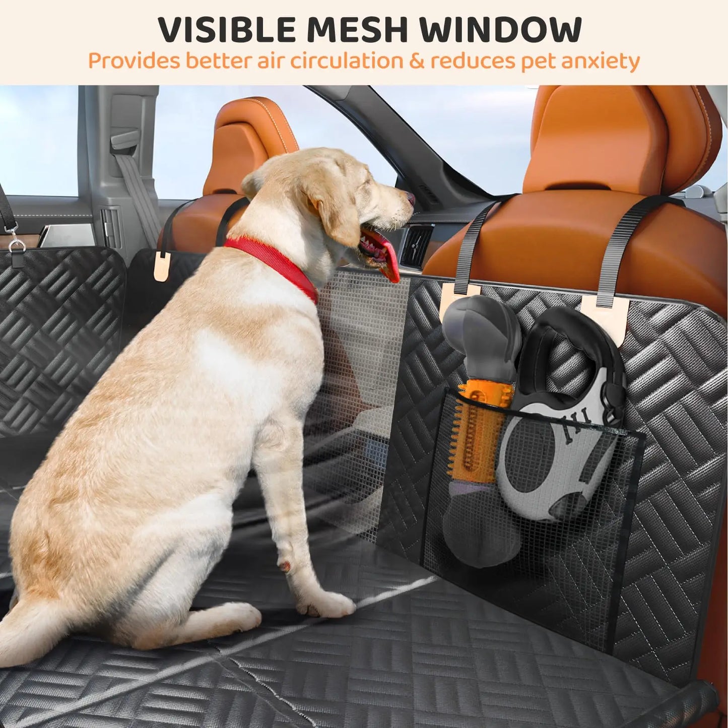 Zhejiang Car Rear Seat Dog Hammock Cover With Heavy Duty