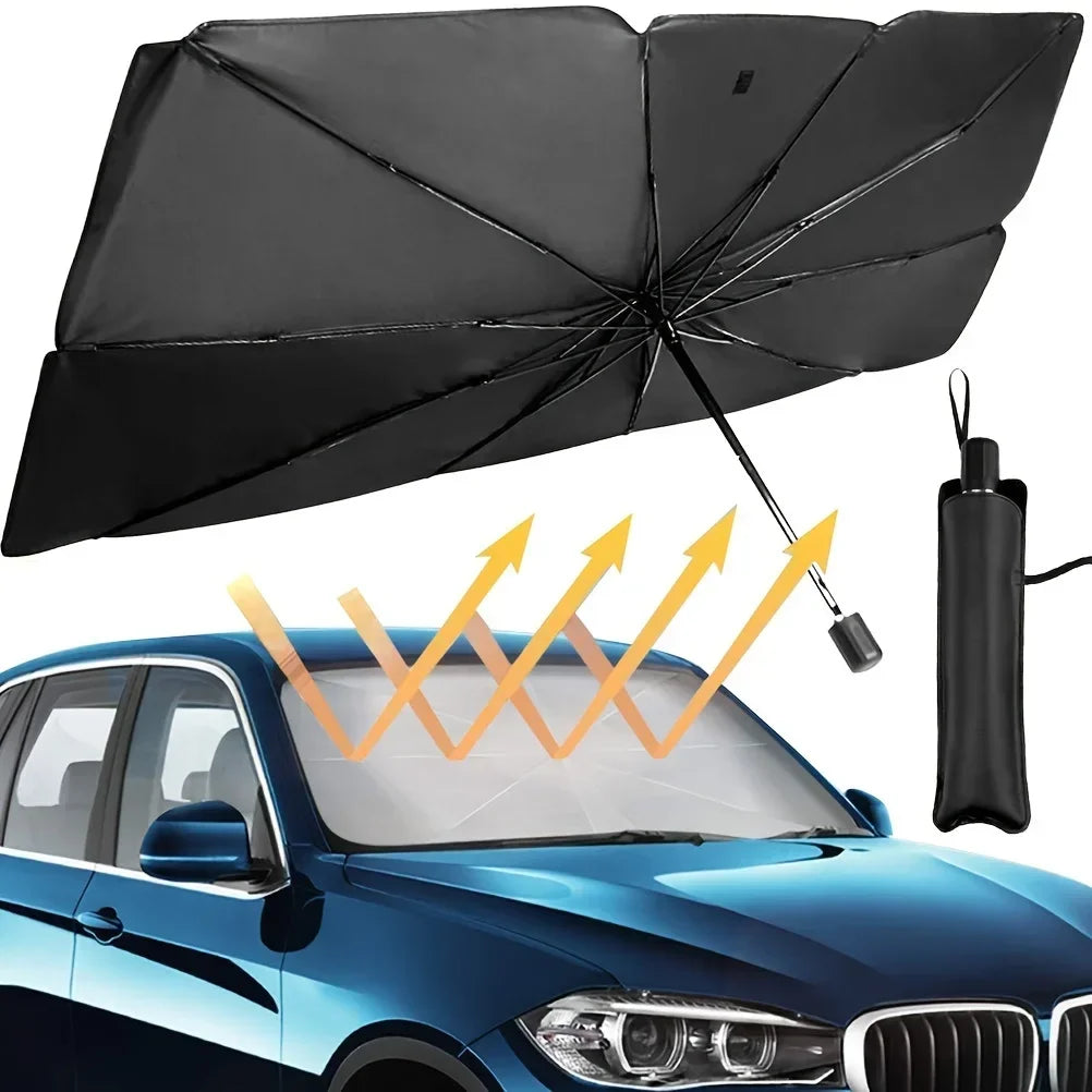 Portable Foldable Car Windshield Sunshade Sun Protection