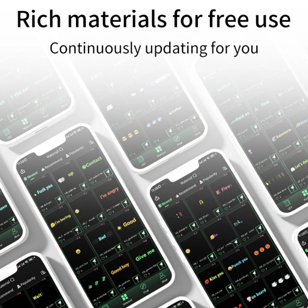 Wireless LED Eye Lights For Car Blinking 2 Pack Adhesive