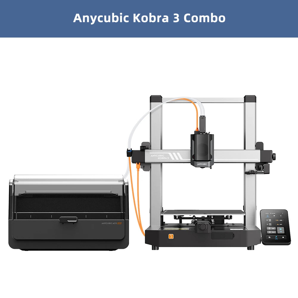 Anycubic Kobra 3 Combo AE Version FDM High Speed 3D Printer