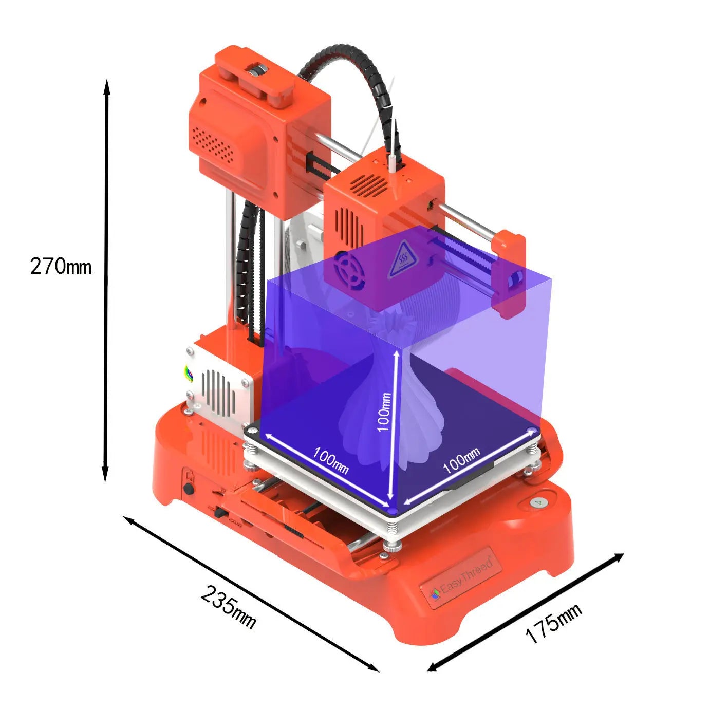 Easythreed K7 3D Mini Printer for Education and DIY