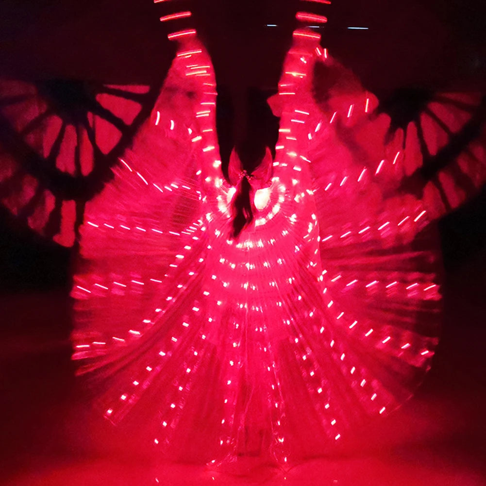 YOUTHINKE LED Luminous Butterfly Dance Wings Stage Prop