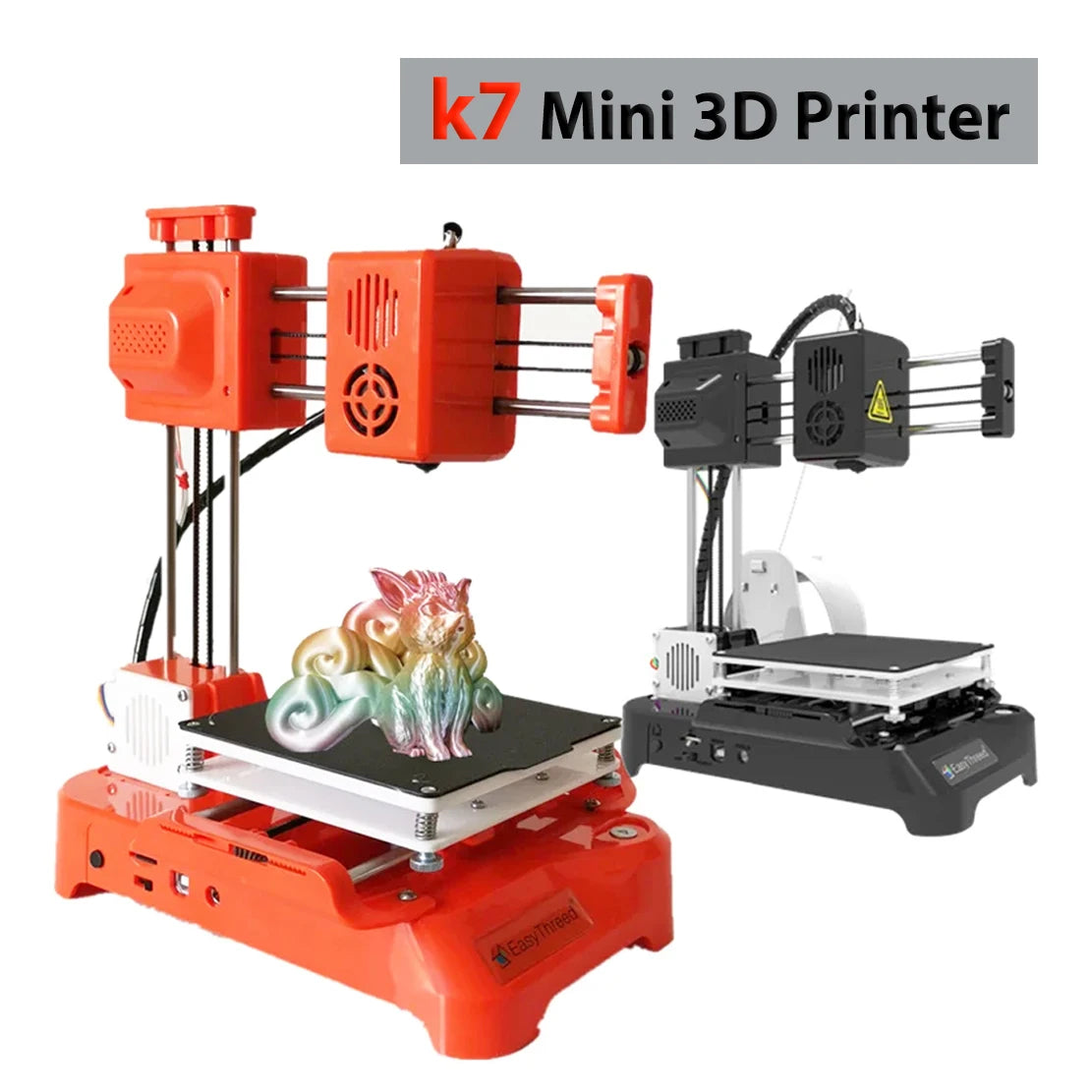 EasyThreed K7 Mini Compact Desktop 3D Printer With TF Card