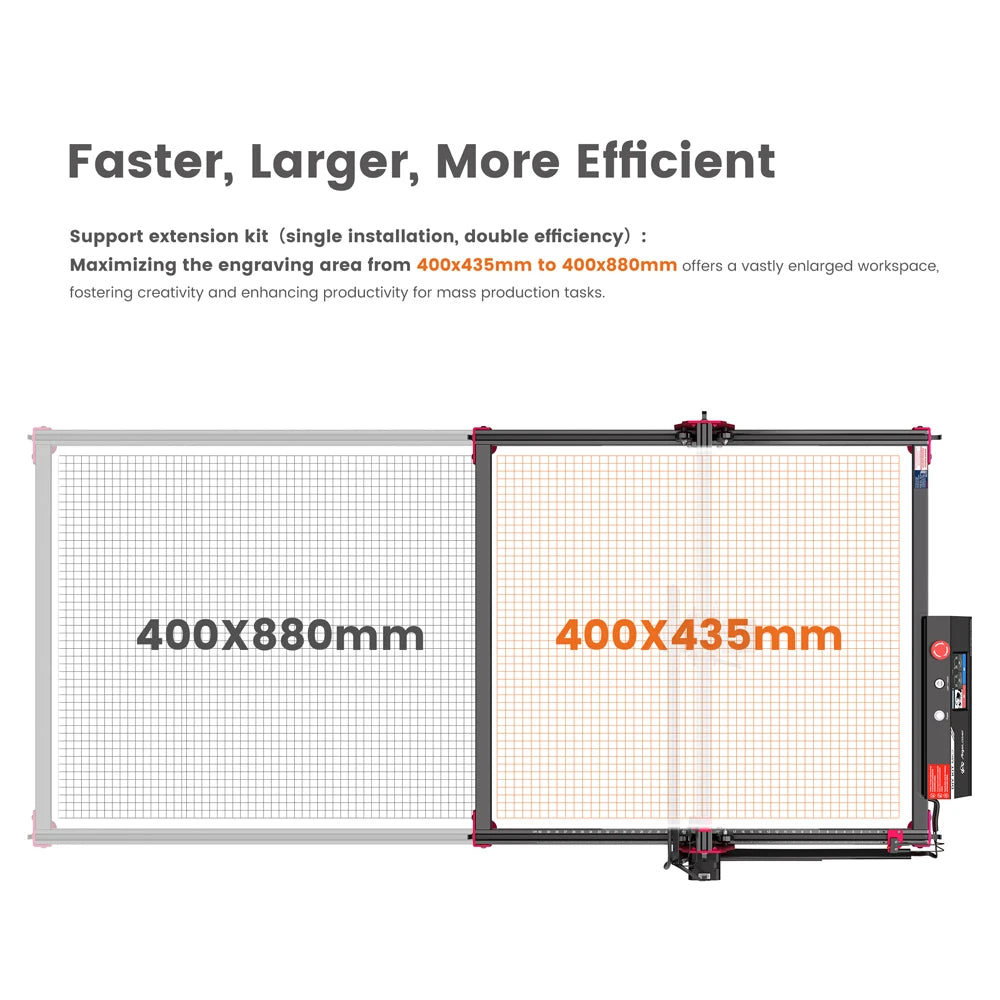 AlgoLaser MK2 10W DIY Laser Engraver With Air Assist Cutting