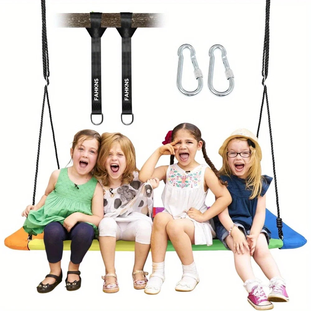 Platform Tree Swing for Kids and Adults with Durable Straps