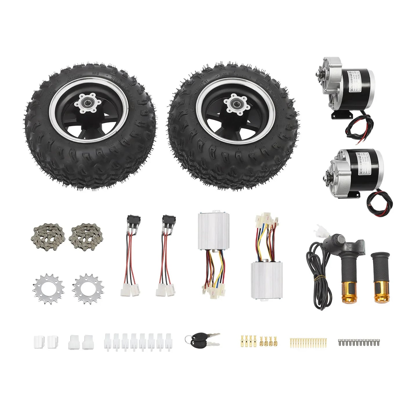 350W Electric Motor Conversion Kit for Scooters and Carts