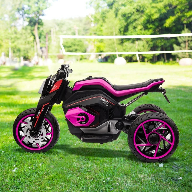 Electronic 12V Three Wheel Ride On Motorcycle For Kids