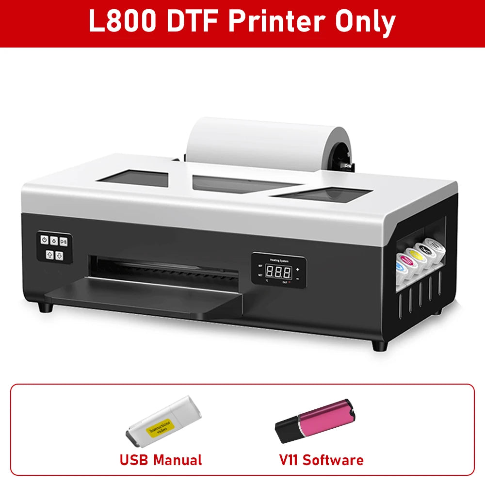 GMXZEC Epson L805 Direct To Film DTF Printer For Clothes