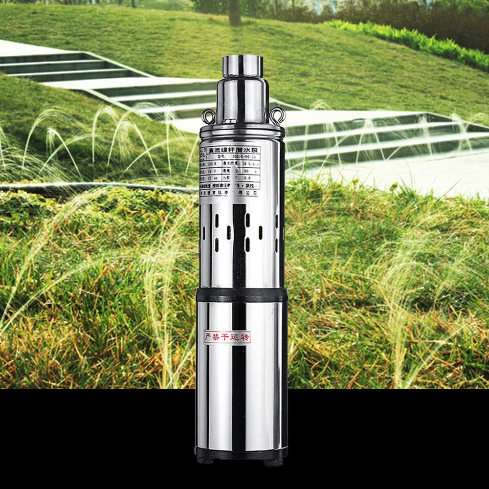 Solar Submersible Water Pump 12 24V Pond Irrigation 180W