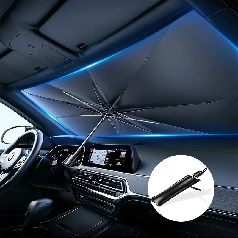 Portable Foldable Car Windshield Sunshade Sun Protection