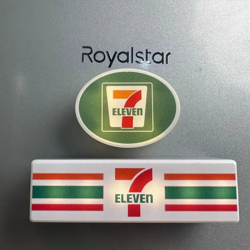 Magnetic Light Sign Box 711 Fridge Magnet For DIY Decoration