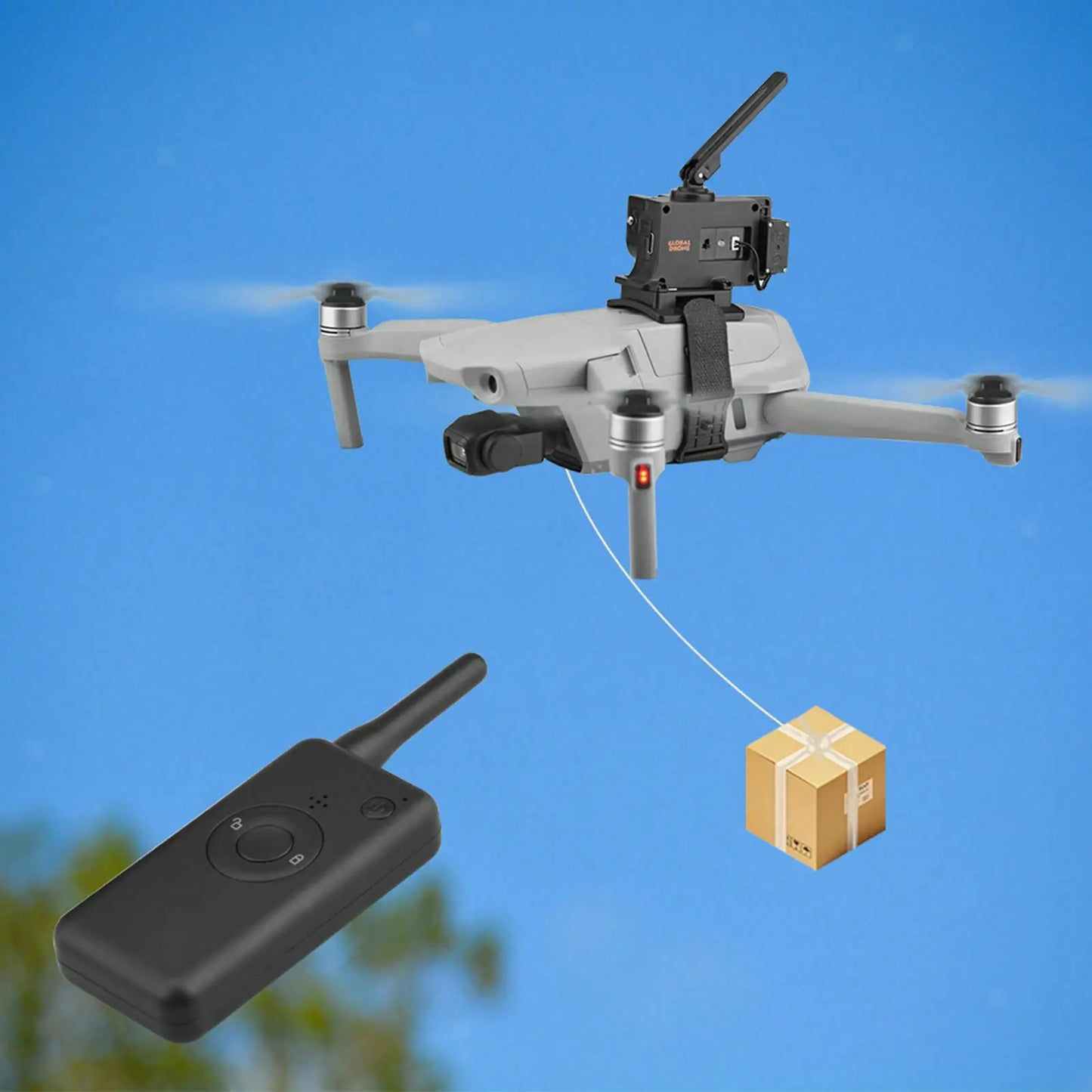 DJI Mavic Mini 2 Payload Air Drop Thrower Quick Release