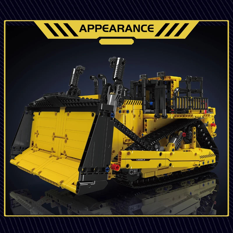 Mould King 15084 RC Bulldozer Building Block Set Toy