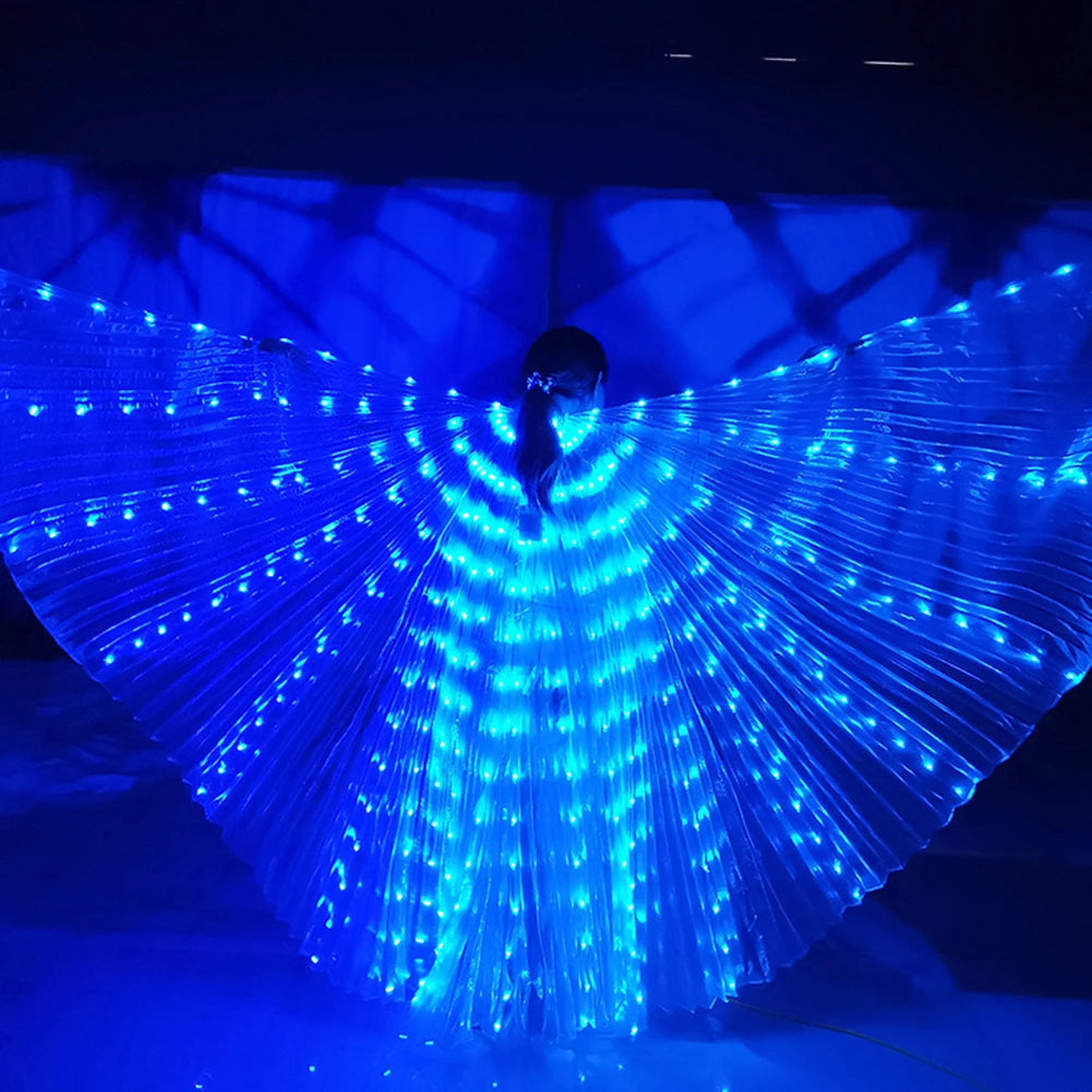 YOUTHINKE LED Luminous Butterfly Dance Wings Stage Prop