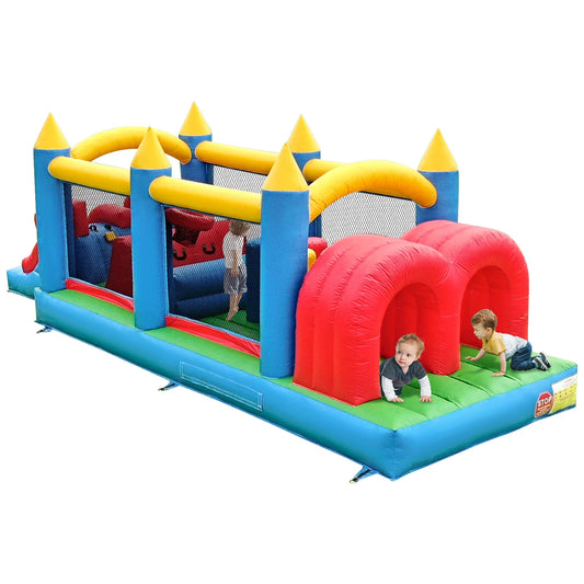 King Inflatable Macaroon PVC Water Slides Ball Pool Outdoor