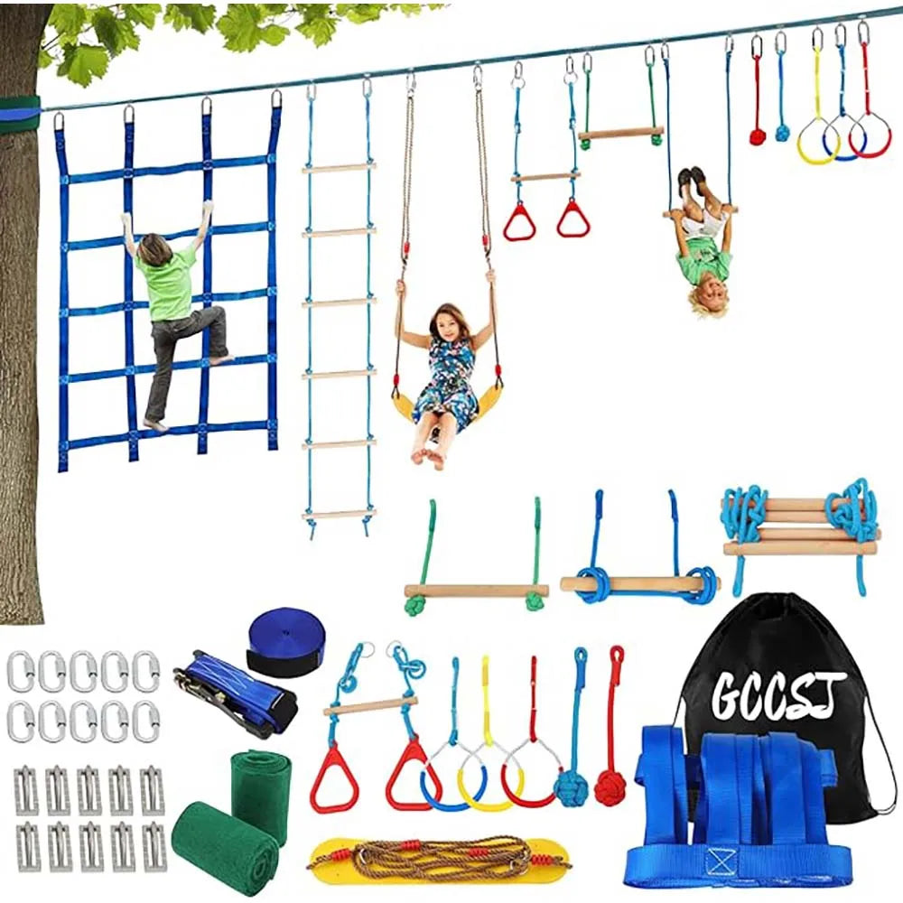 Guangdong Warrior Obstacle Course 65FT Slackline Kit