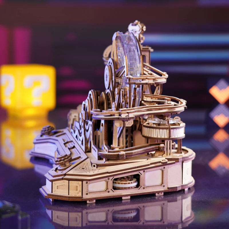 Robotime Gear Ball Challenge 3D Wooden Puzzle Kit Set