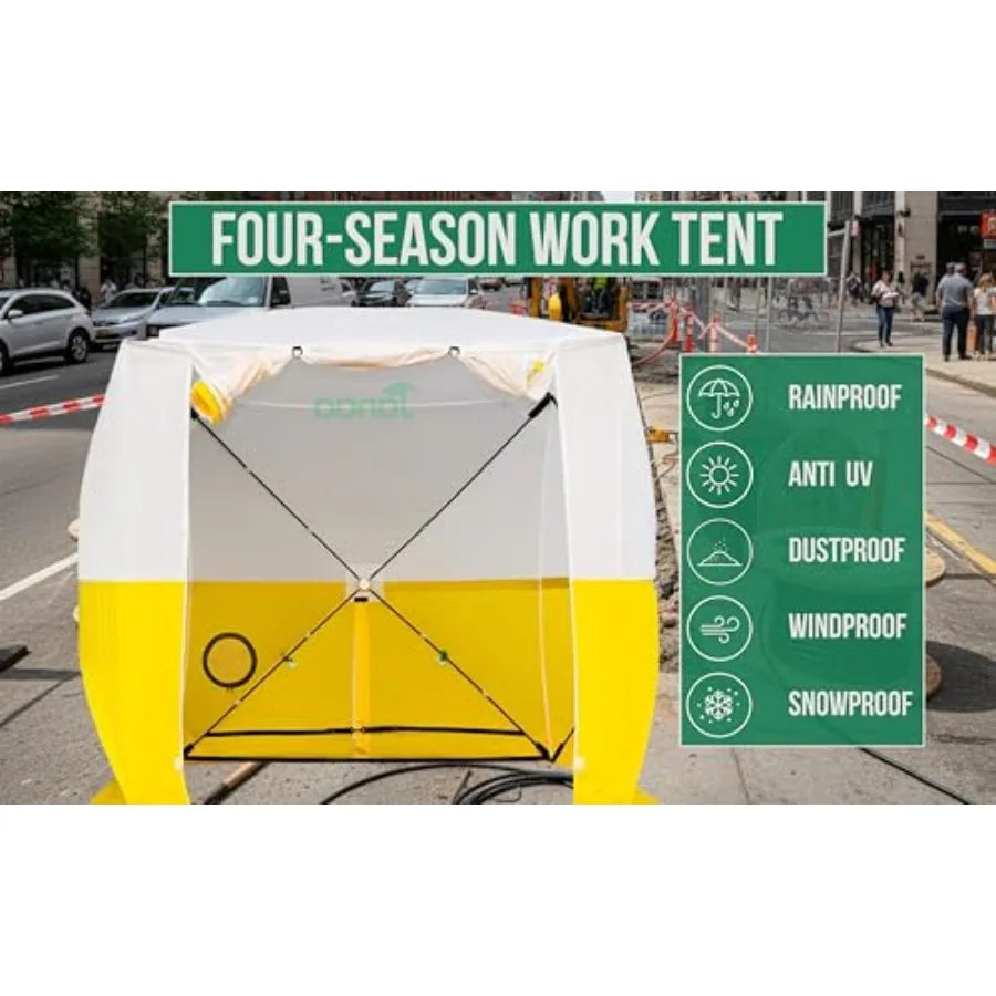 JAX3 Professional Work Tent Pop Up Quick Setup UV50 Waterproof