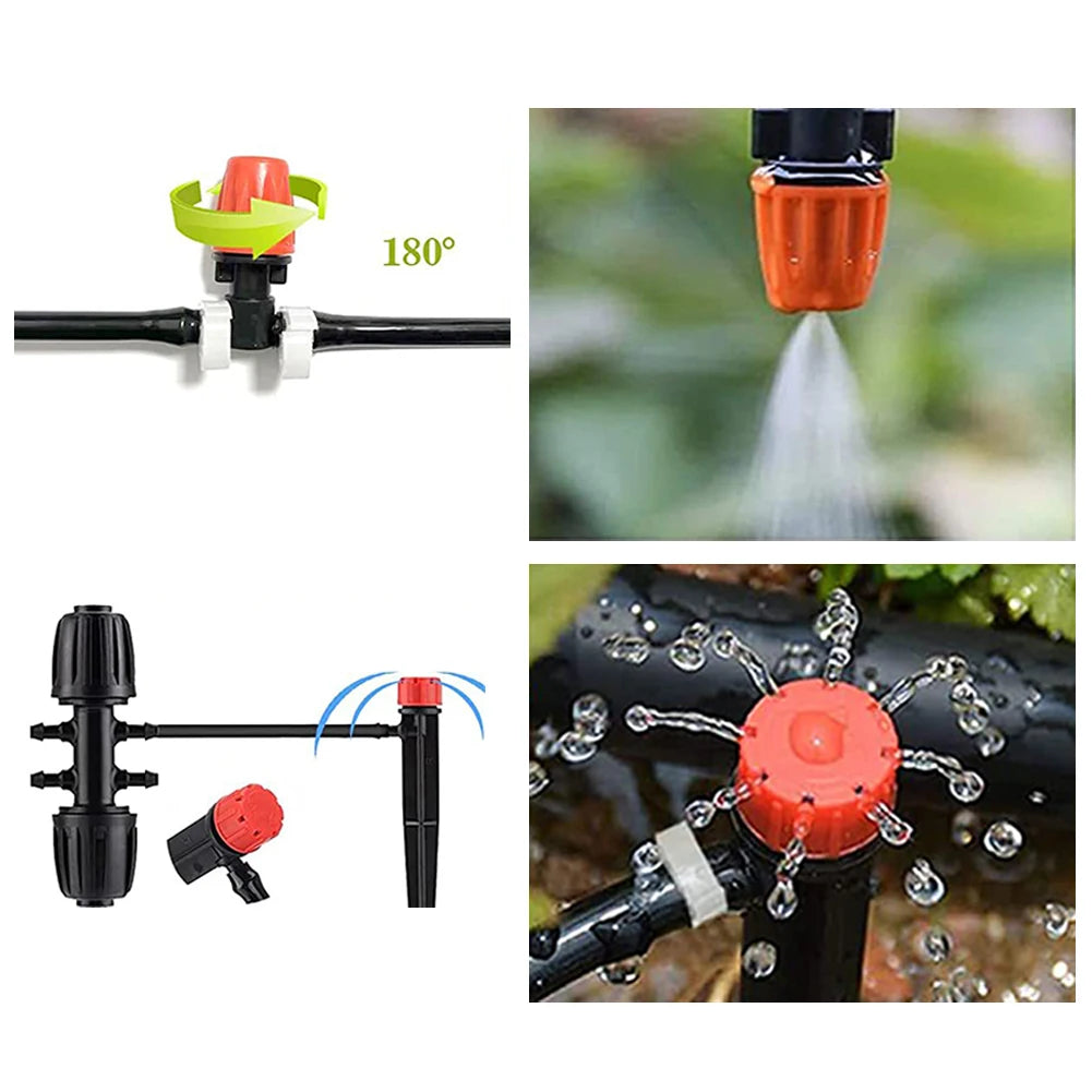 APWIKOGERH Automatic Garden Watering System Misting Kit