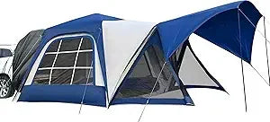 Building Inflatable SUV Camper Tent Two in One Quick Setup