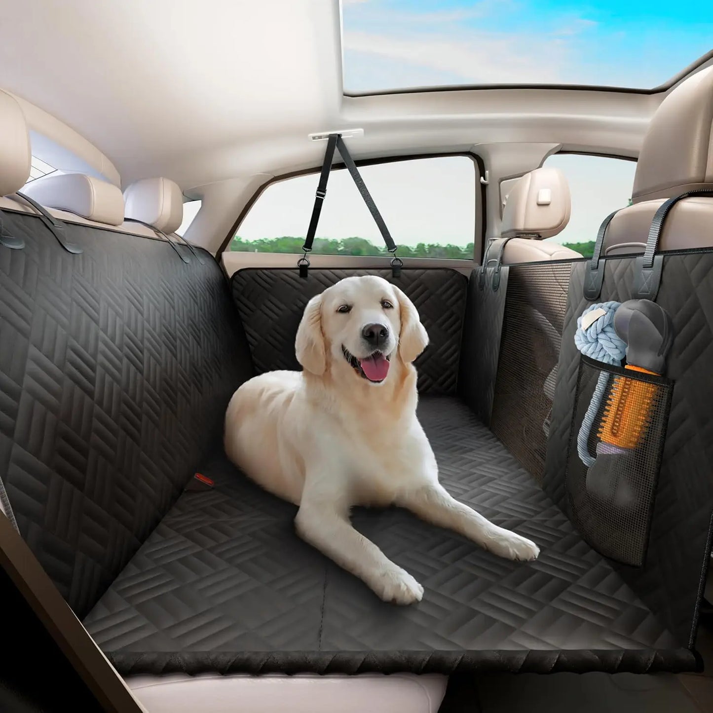 Zhejiang Car Rear Seat Dog Hammock Cover With Heavy Duty