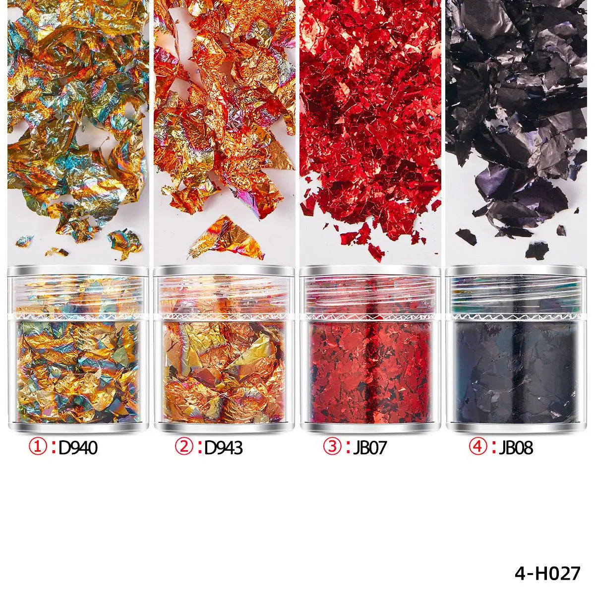 YAKAMOZ Gold Foil Fragments For Epoxy Resin Craft Jewelry