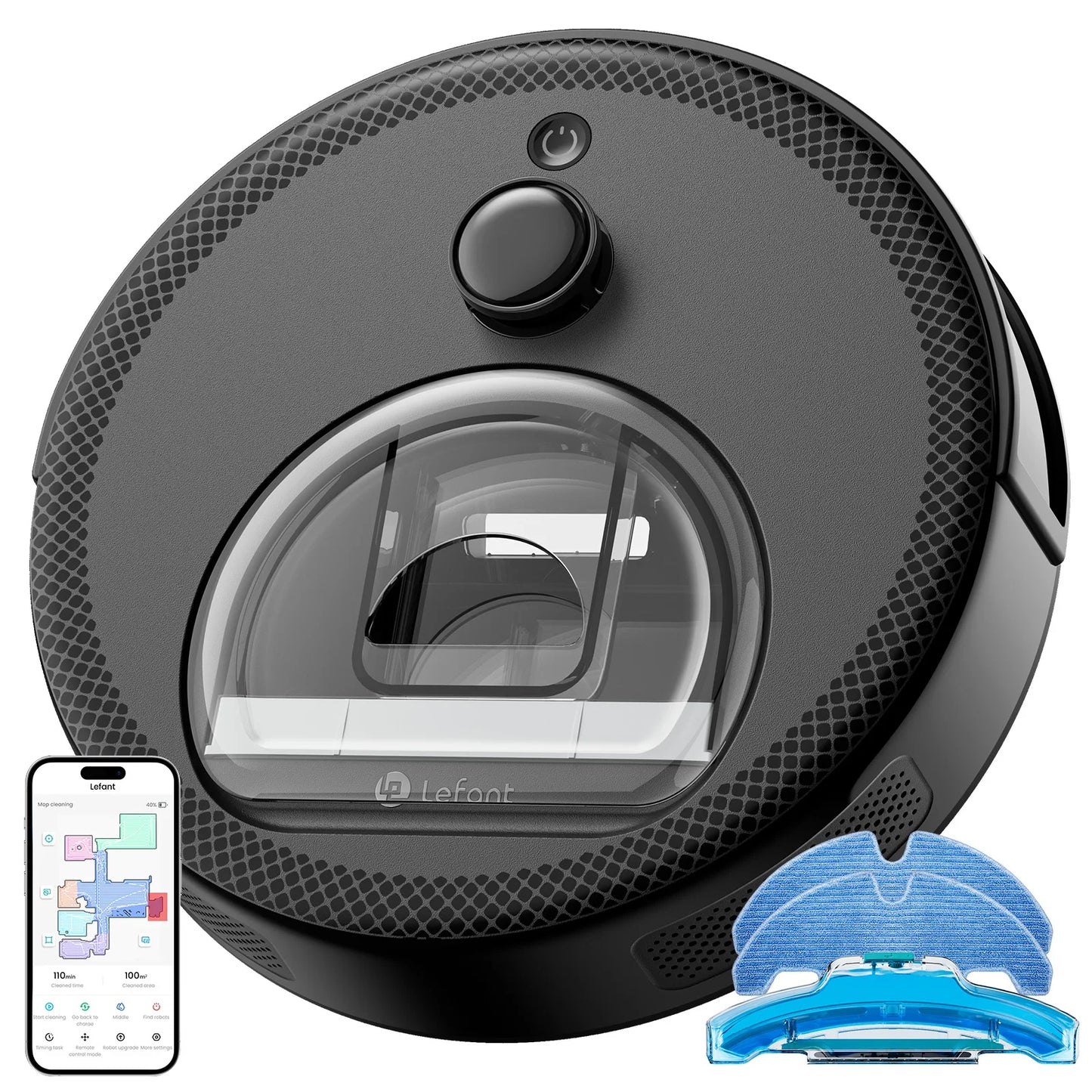 Lefant M330 Pro Robot Vacuum And Mop 5000Pa LiDAR Alexa